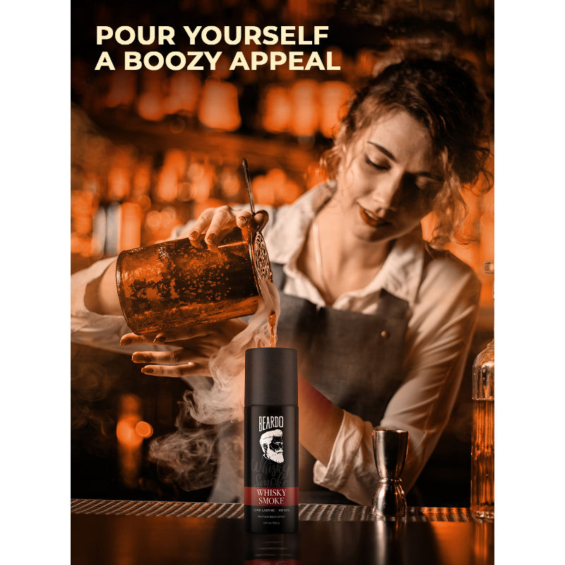 Beardo Whisky Smoke Perfume for Men (120ml)