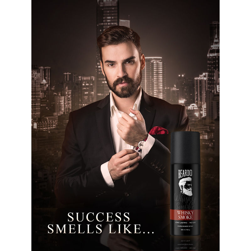 Beardo Whisky Smoke Perfume for Men (120ml)