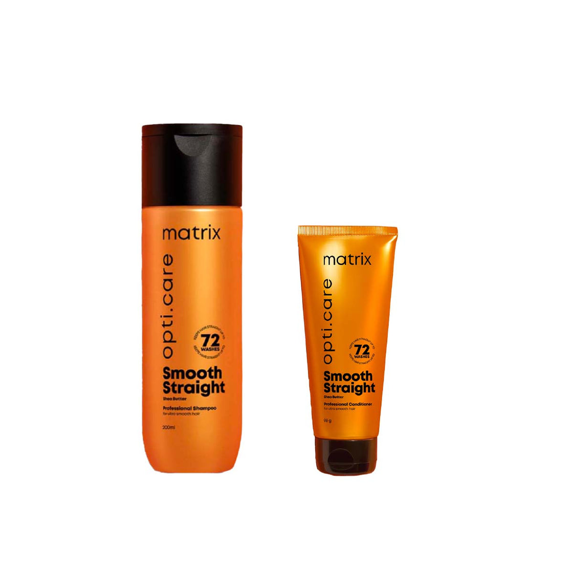 Matrix Opti Care Professional Ultra Smoothing 2-Step Regime - Shampoo 200ml + Conditioner 98g