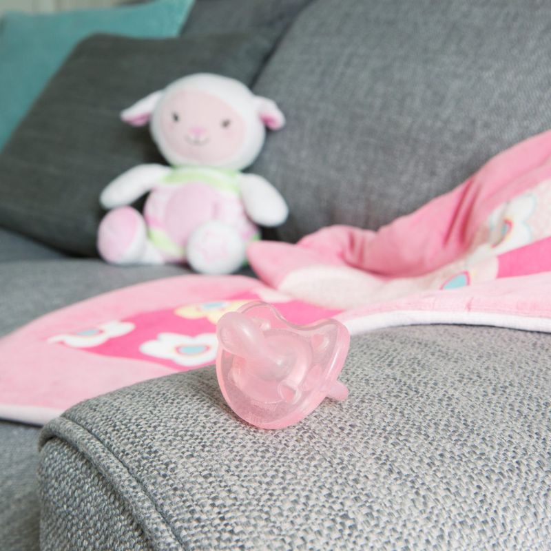 Chicco Physio Soft Silicone Soother (6-16M) - Pink