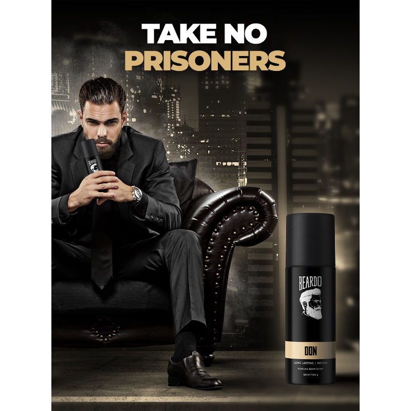 Beardo Don Most Wanted Perfume Body Spray (120ml)