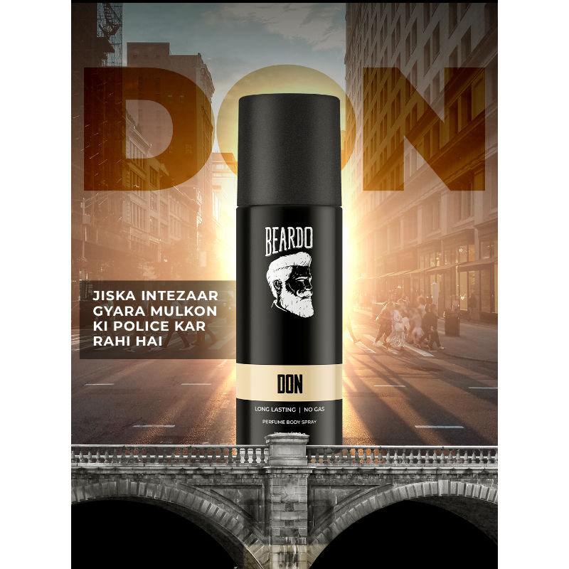 Beardo Don Most Wanted Perfume Body Spray (120ml)