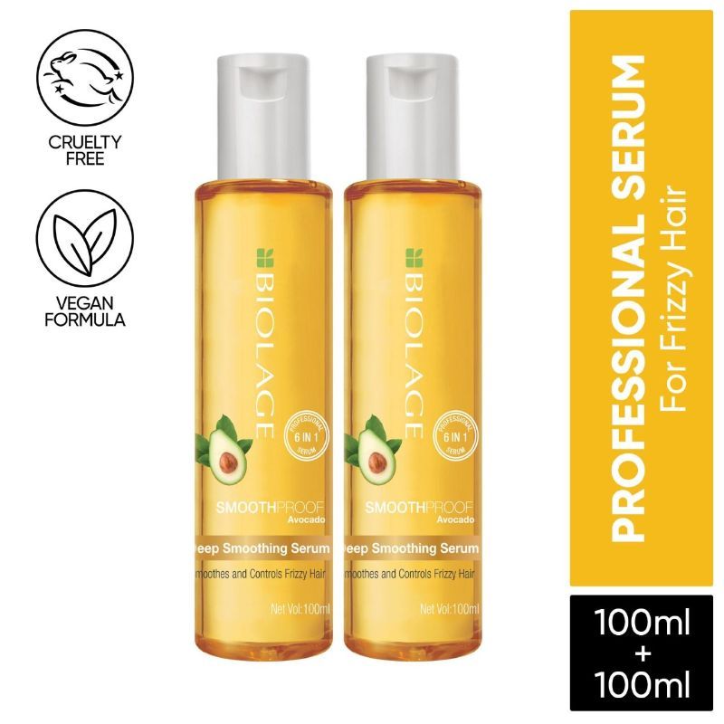 Matrix Biolage Smoothproof Deep Smoothing 6-in-1 Serum - Pack of 2