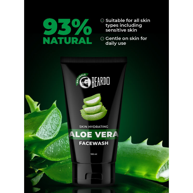 Beardo Aloevera Face Wash for Men (100ml)