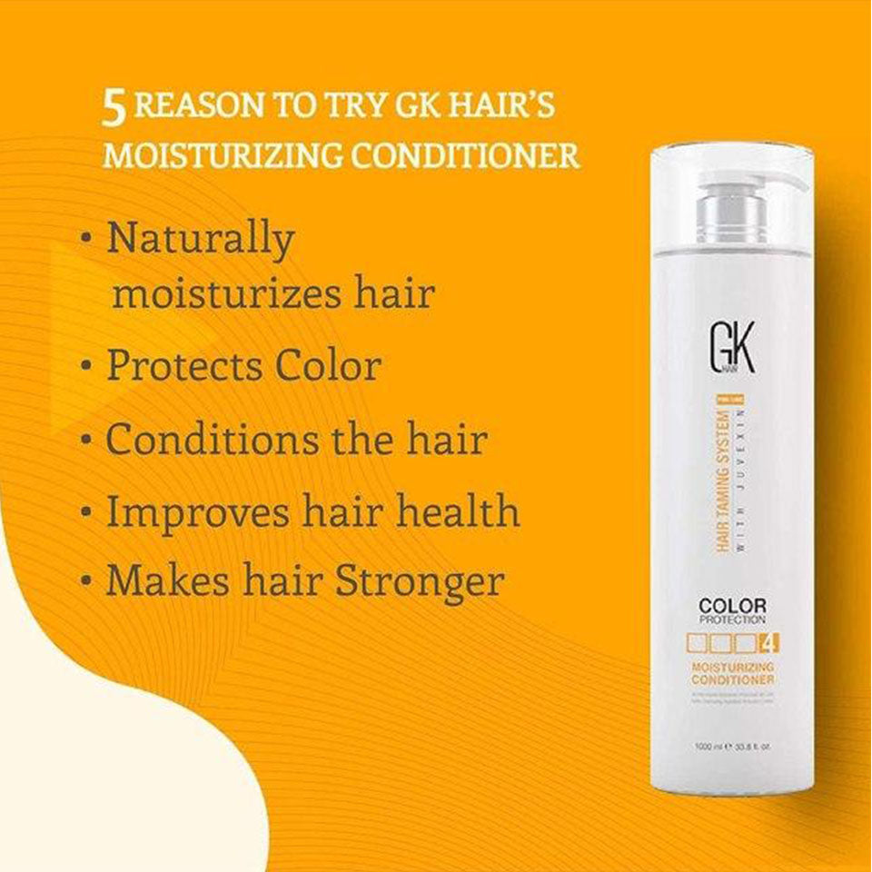 Gk Hair Moisturizing Conditioner Color Protection 1000 Ml-4