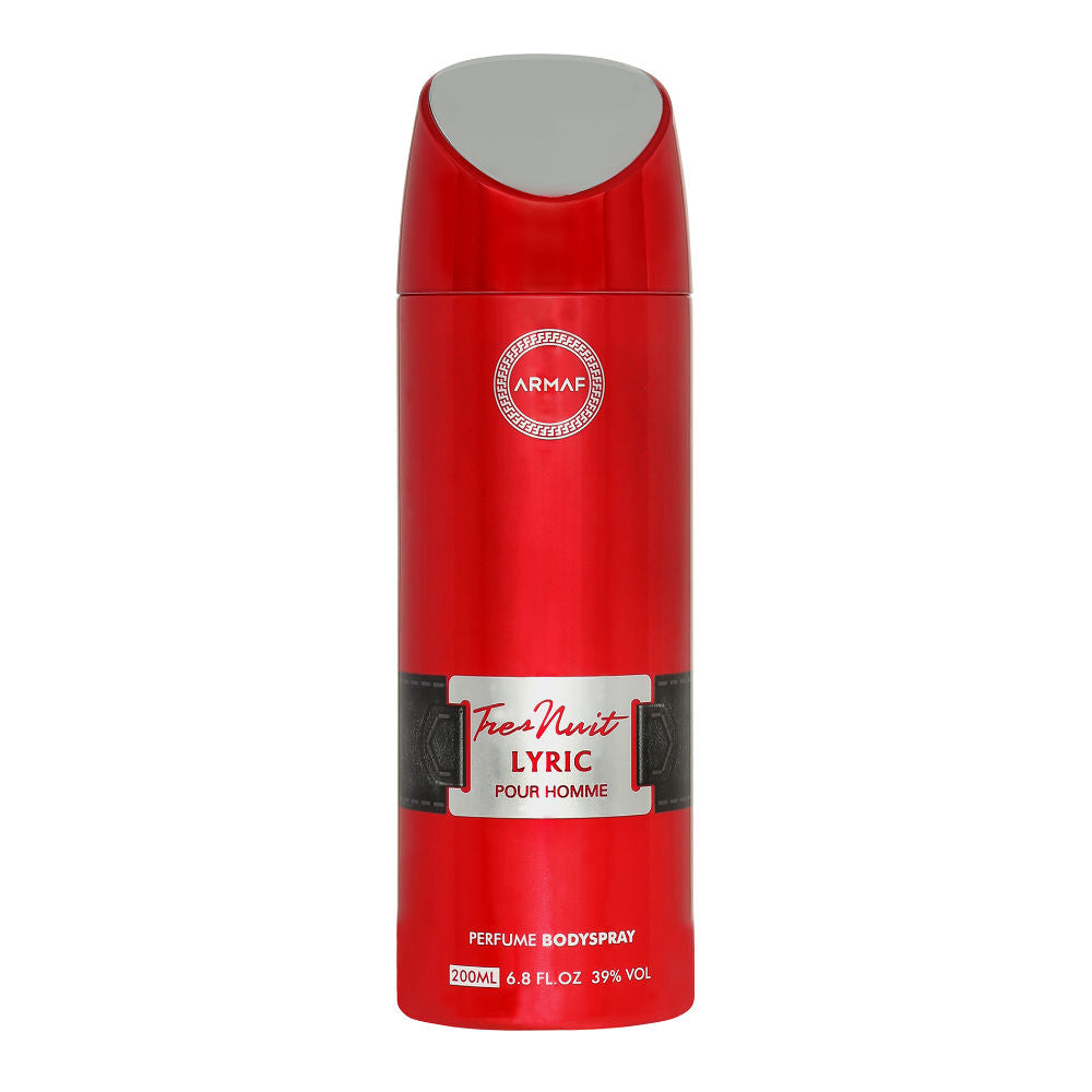 Armaf Tres Nuit Lyric Pour Homme Perfume Body Spray For Men (200Ml)