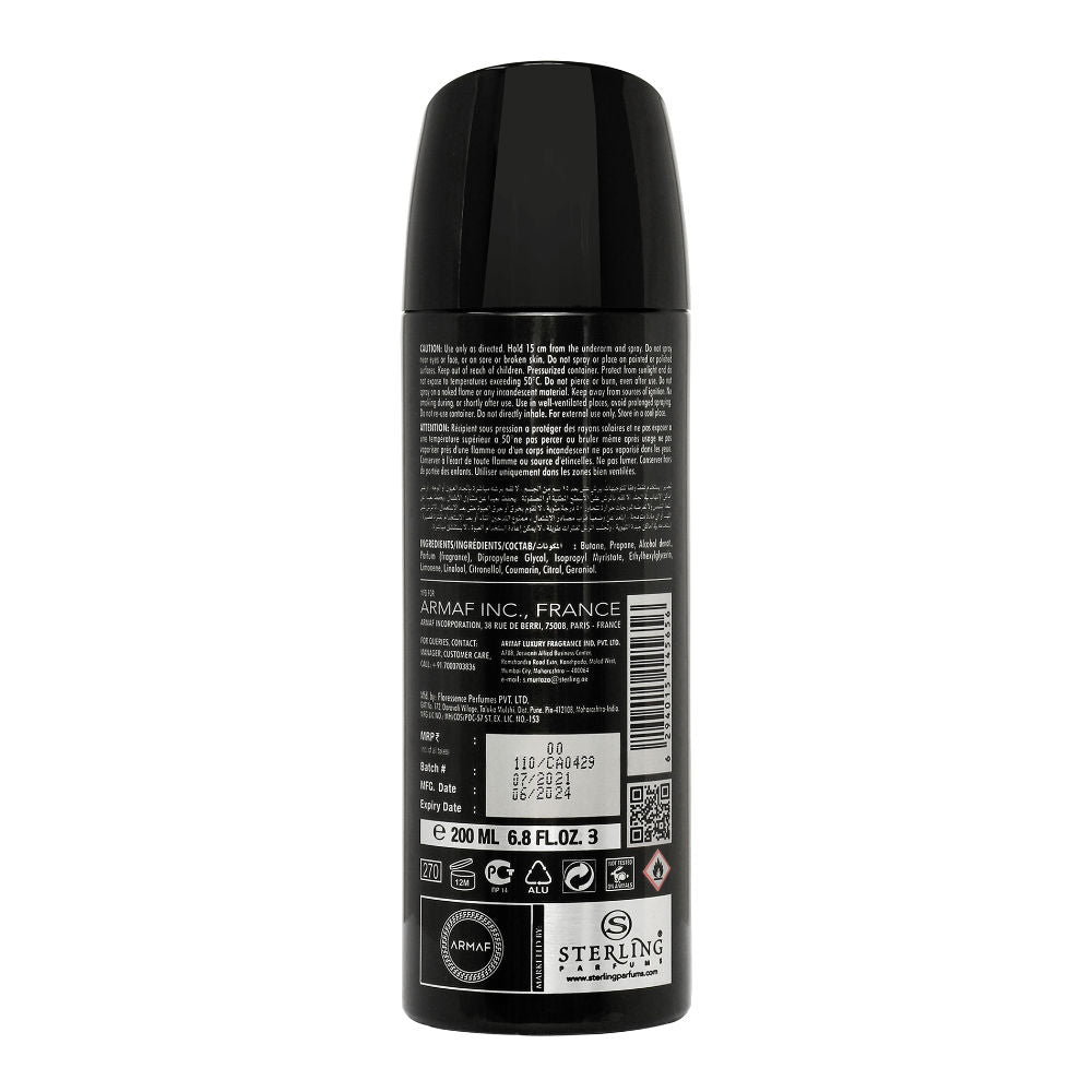 Armaf Ventana Perfume Body Spray For Men (200Ml)-2