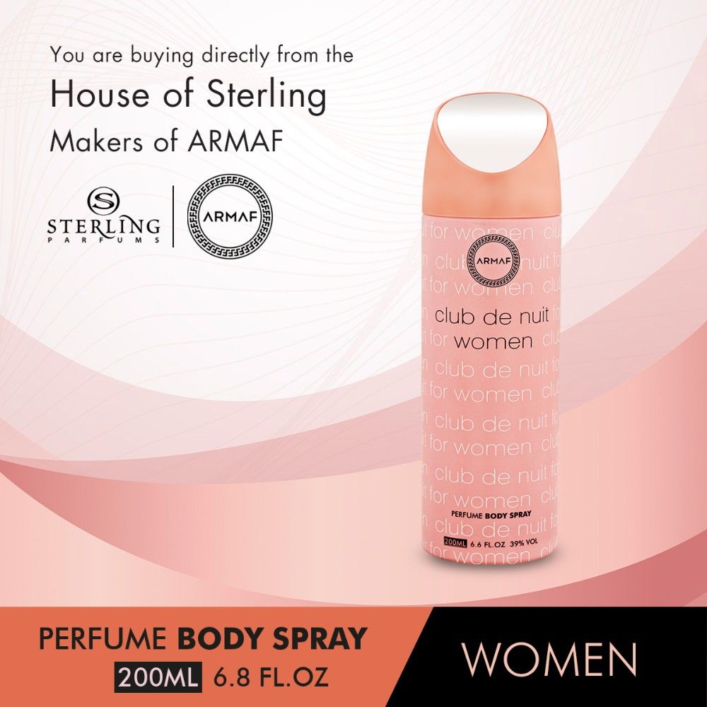 Armaf Club De Nuit Women Body Spray (200Ml)-4
