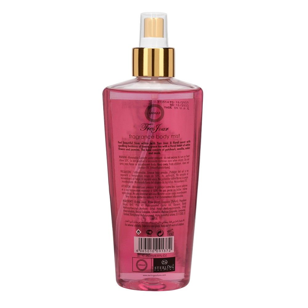 Armaf Tres Jour Women Fragrance Body Spray (250Ml)-2