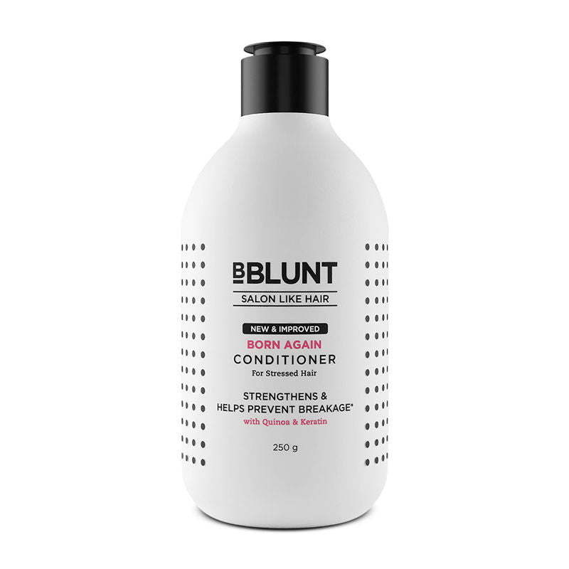 Bblunt Born Again Conditioner With Quinoa & Keratin For Stressed Hair (250 G)