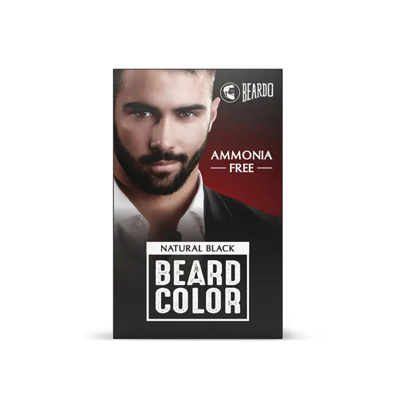 Beardo Beard Color For Men - Natural Black 60Ml