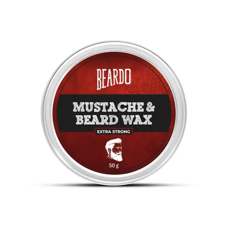 Beardo Beard & Mustache Wax - Extra Strong 50G