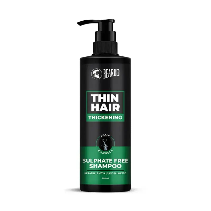 Beardo Hair Thickening Sulphate Free Shampoo (200Ml)