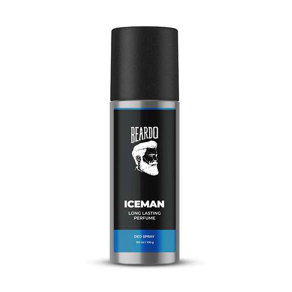 Beardo Iceman Long Lasting Perfume Deo Spray, 150 ml