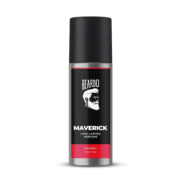 Beardo Maverick Long Lasting Perfume Deo Spray, 150 ml