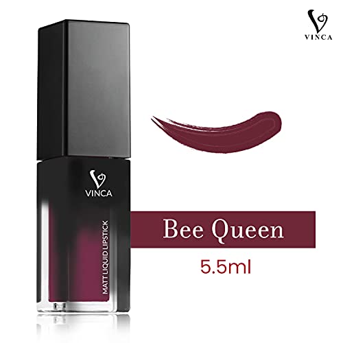 Vinca Matte Liquid Lipstick-Queen Bee