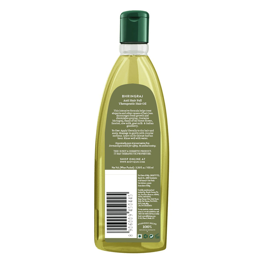 Biotique Bhringraj Therapeutic Oil For Anti Hair Fall (100Ml)-2