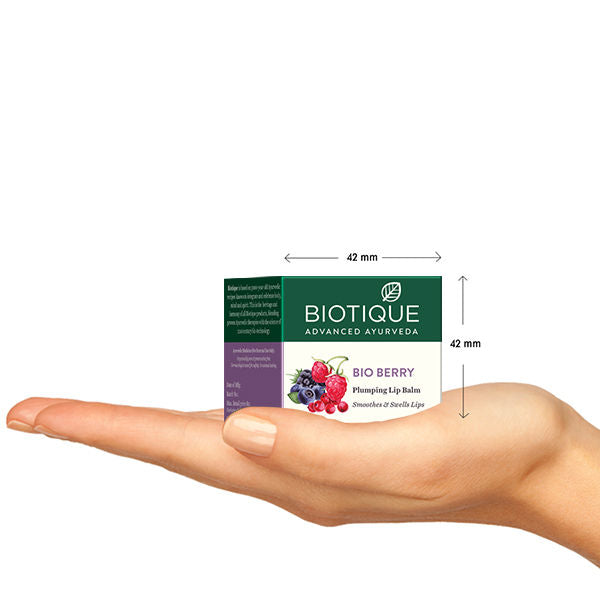 Biotique Bio Berry Plumping Lip Balm Smoothes & Swells Lips (12Gm)-3