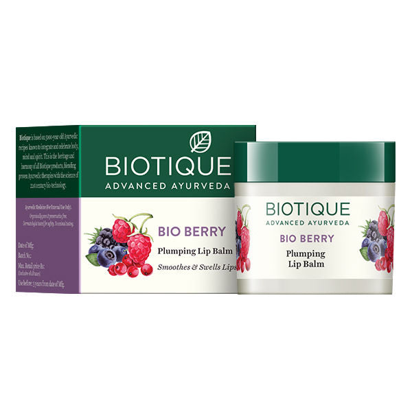 Biotique Bio Berry Plumping Lip Balm Smoothes & Swells Lips (12Gm)-7
