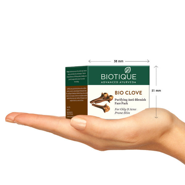 Biotique Bio Clove Purifying Anti- Blemish Face Pack (75Gm)-2