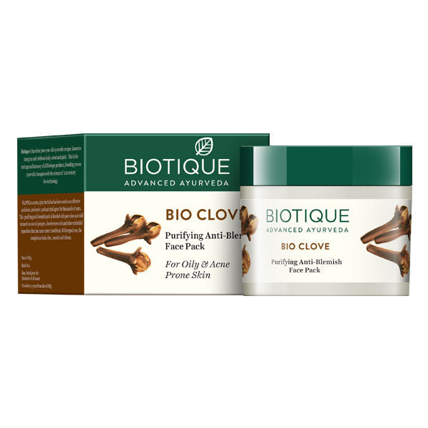 Biotique Bio Clove Purifying Anti- Blemish Face Pack (75Gm)-7