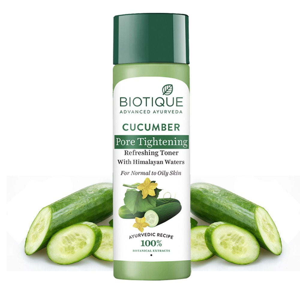 Biotique Bio Cucumber Pore Tightening Toner With Himalayan Waters (120Ml)