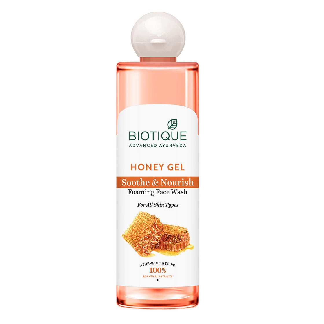 Biotique Bio Honey Gel Refreshing Foaming Face Wash (200Ml)