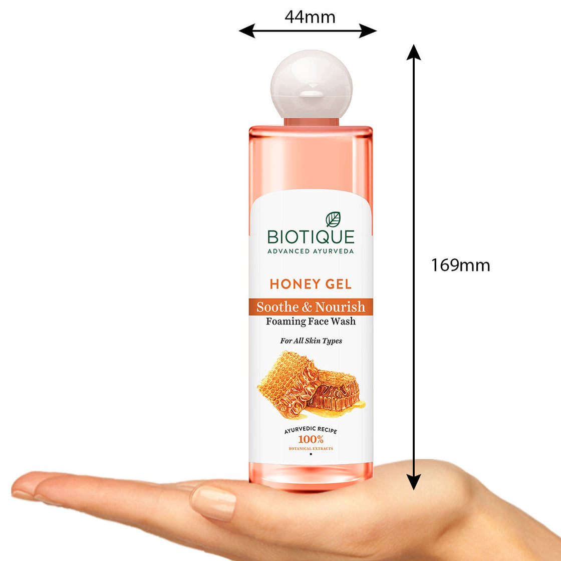 Biotique Bio Honey Gel Refreshing Foaming Face Wash (200Ml)-4