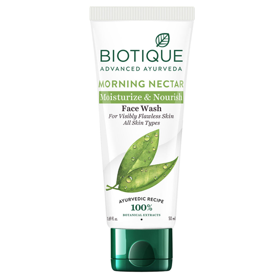 Biotique Bio Morning Nectar Moisturize & Nourish Visibly Flawless Face Wash(All Skin Types) (50Ml)-5