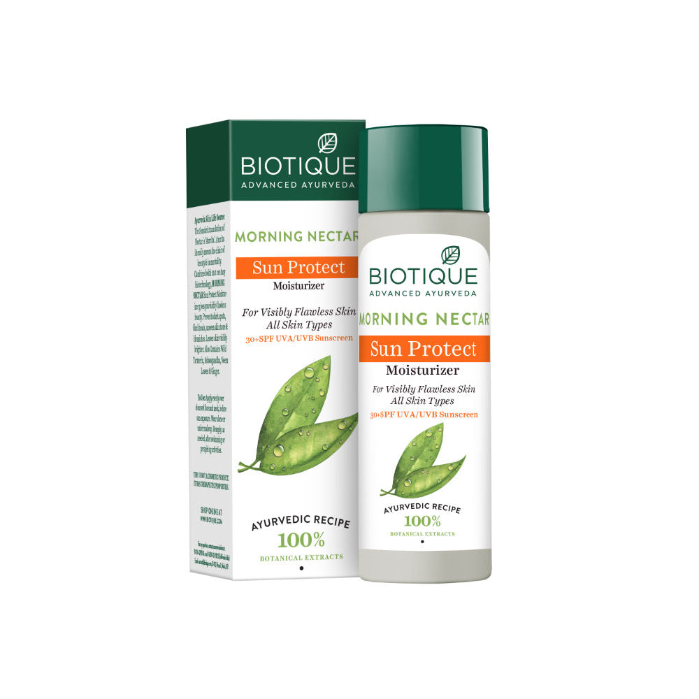 Biotique Bio Morning Nectar Visibly Flawless Sun Protector Spf 30+ (120Ml)-2