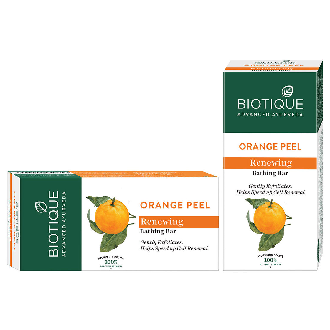 Biotique Bio Orange Peel Renewing Bathing Bar (150Gm)-2