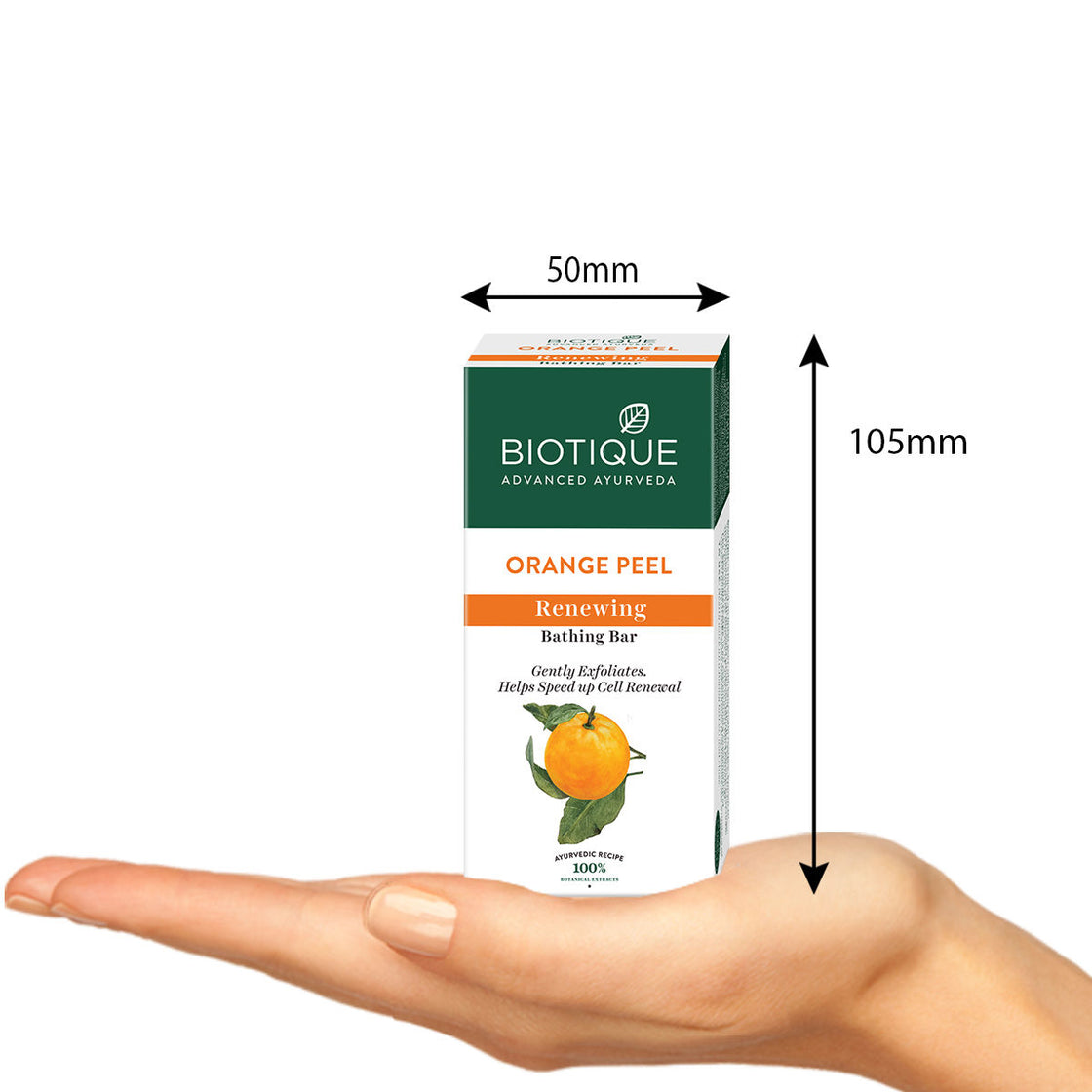 Biotique Bio Orange Peel Renewing Bathing Bar (150Gm)-3