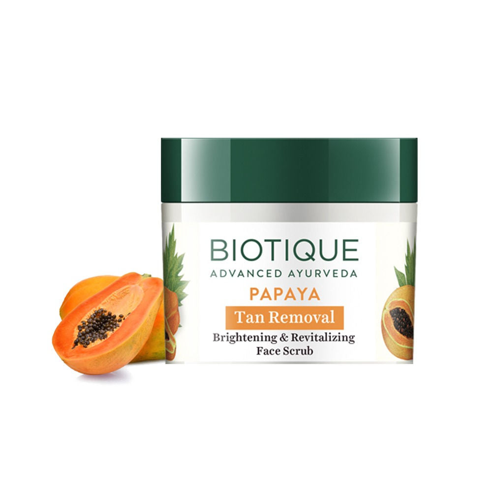 Biotique Bio Papaya Revitalizing Tan Removal Scrub (75Gm)