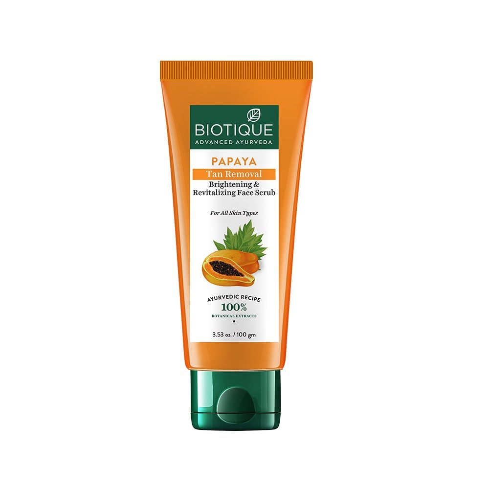 Biotique Bio Papaya Revitalizing Tan Removal Scrub (50Gm)