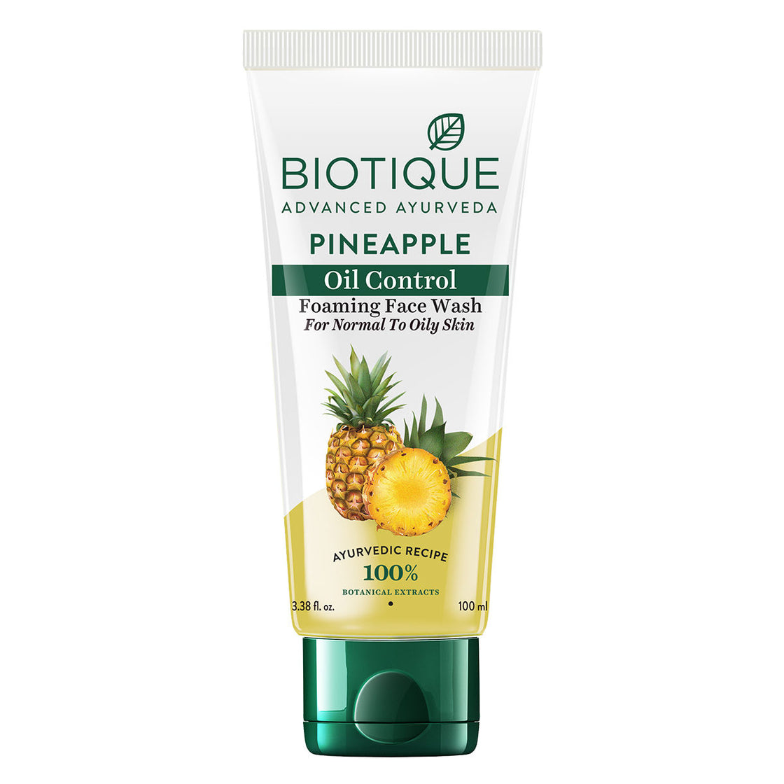 Biotique Bio Pineapple Oil Control Foaming Face Wash (100Ml)-2