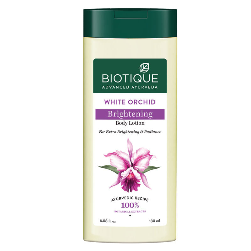 Biotique Bio White Orchid Skin Brightening Body Lotion (180Ml)-2