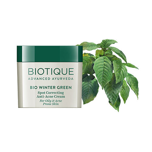 Biotique Bio Winter Green Spot Correcting Anti Acne Cream (15Gm)-6