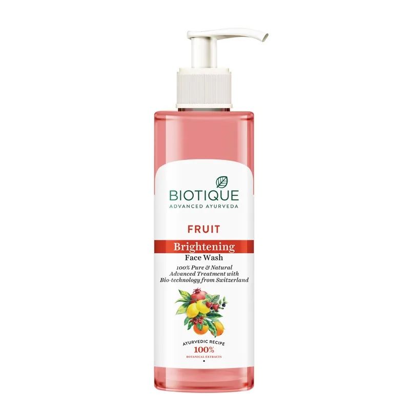 Biotique Fruit Brightening Face Wash 100% Pure & Natural (200Ml)