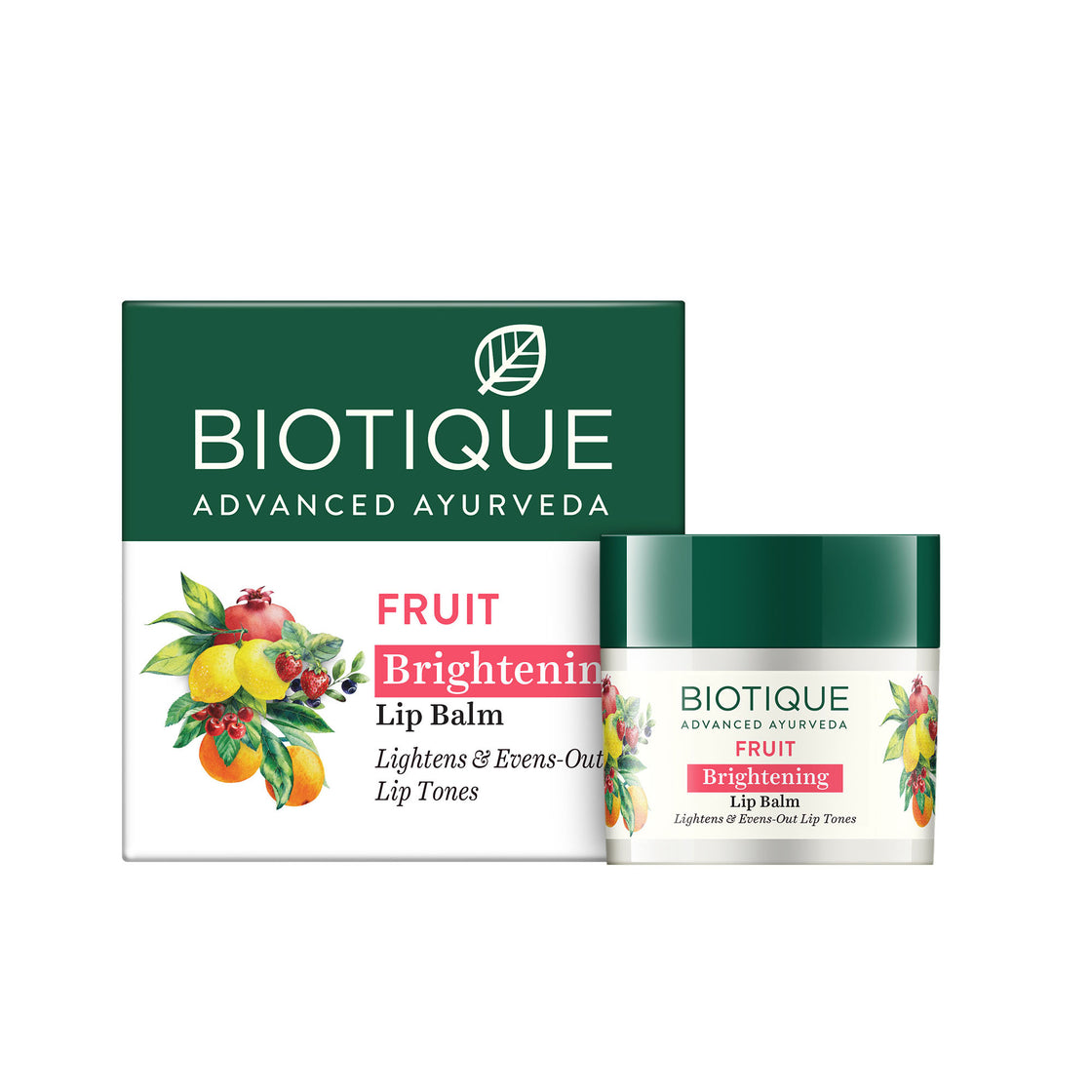 Biotique Fruit Brightening Lip Balm (12Gm)-2