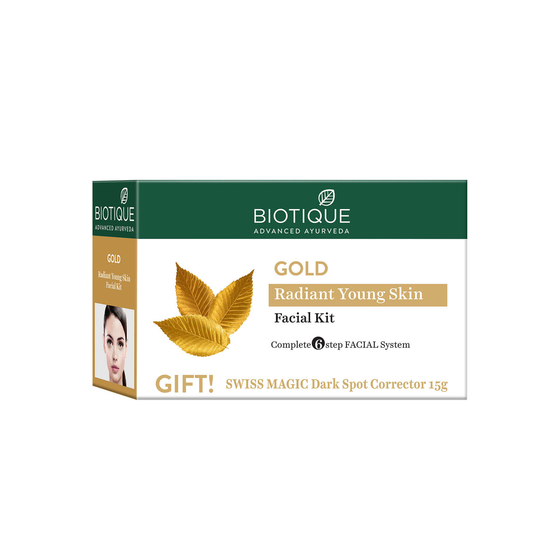 Biotique Gold Radiance Young Skin Facial Kit (65Gm)