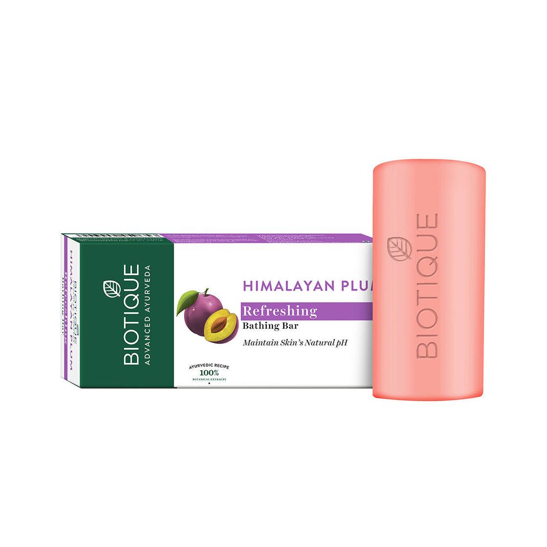 Biotique Himalayan Plum Refreshing Bathing Bar (150Gm)