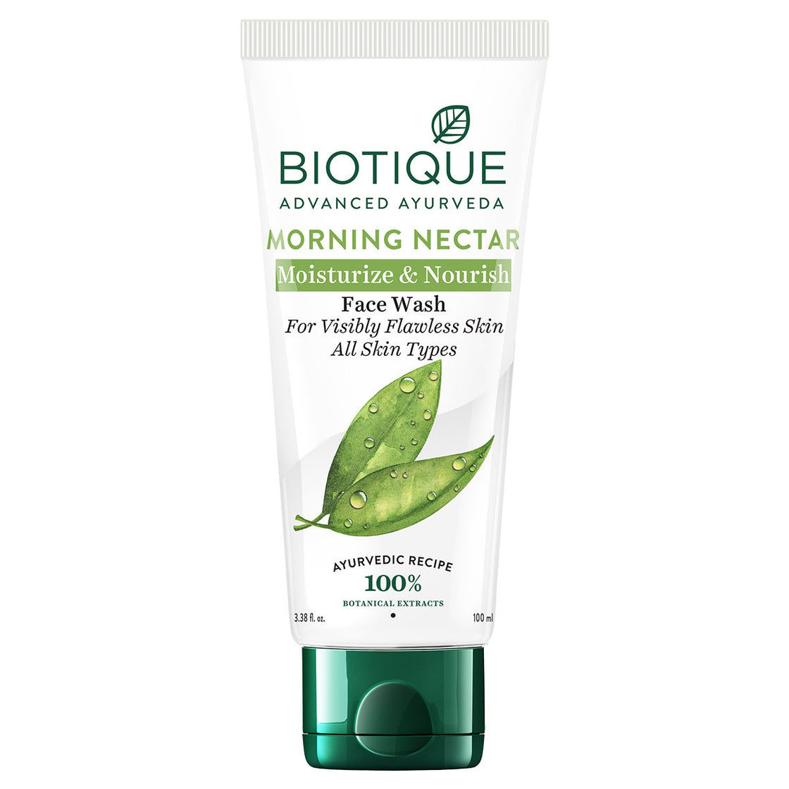 Biotique Morning Nectar Moisturize & Nourish Face Wash (All Skin Types) (100Ml)-2