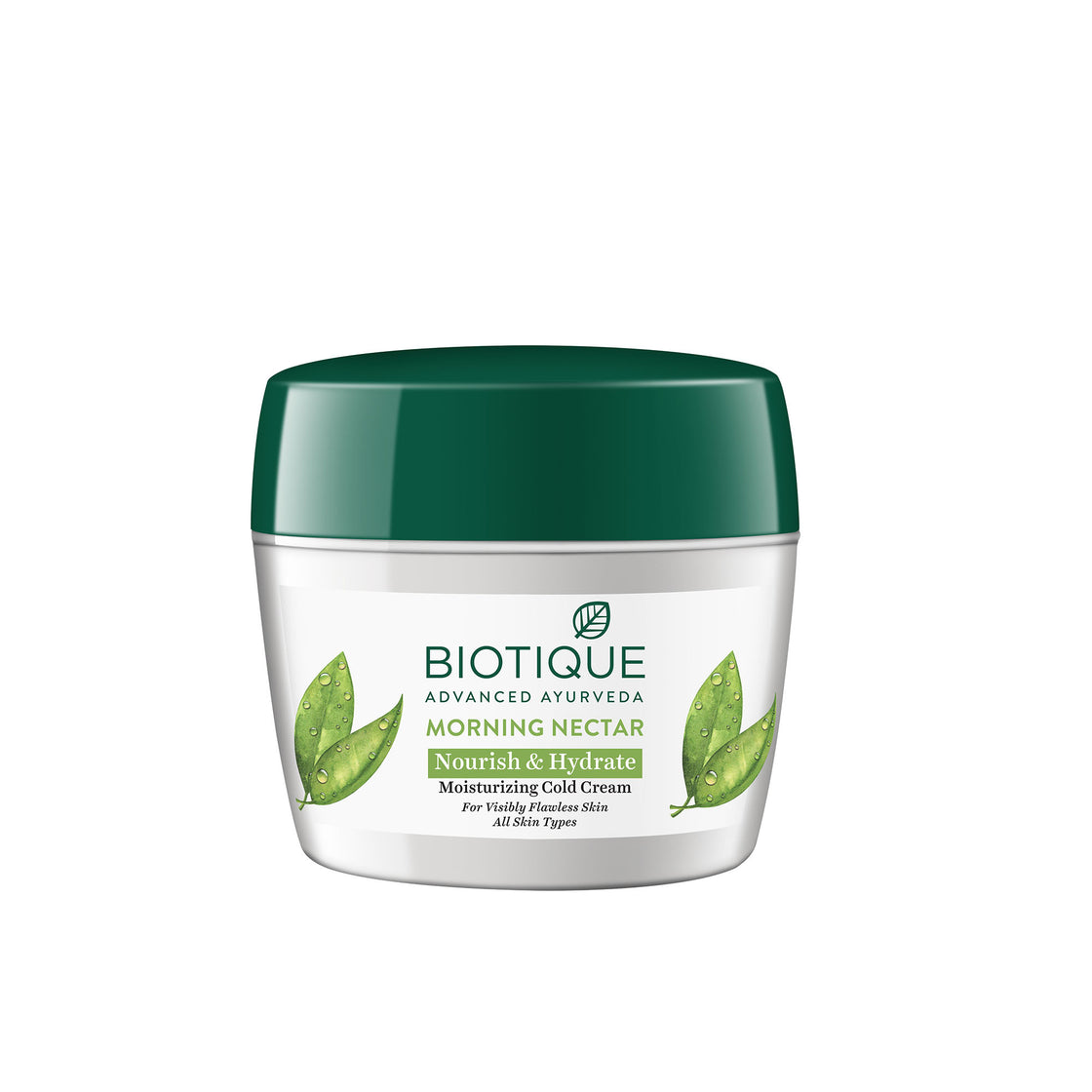 Biotique Morning Nectar Visibly Flawless Nourish & Hydrate Moisturizing Cold Cream (175Gm)