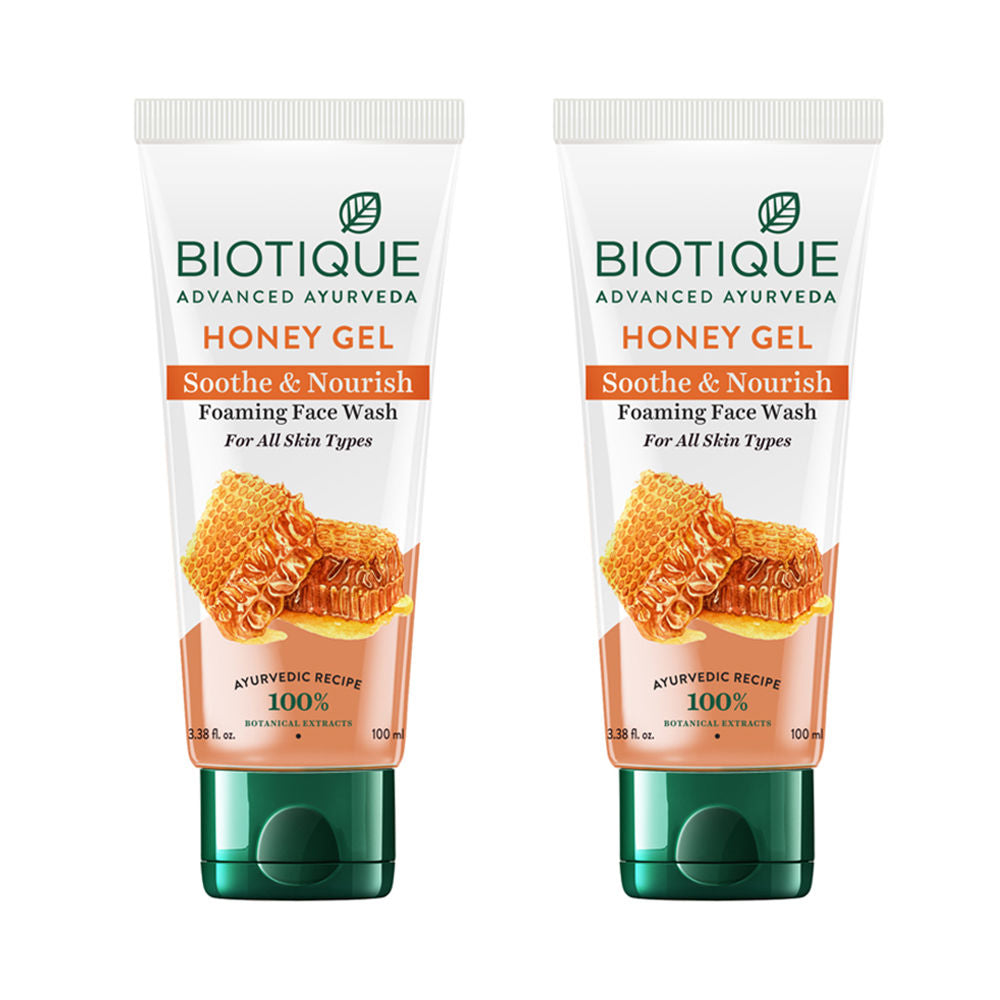 Biotique Natural Honey Face Wash (Pack Of 2)