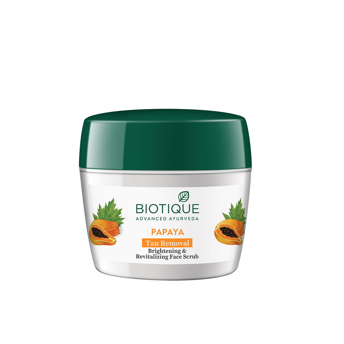Biotique Papaya Tan Removal Brightening & Revitalizing Face Scrub (235G)-2