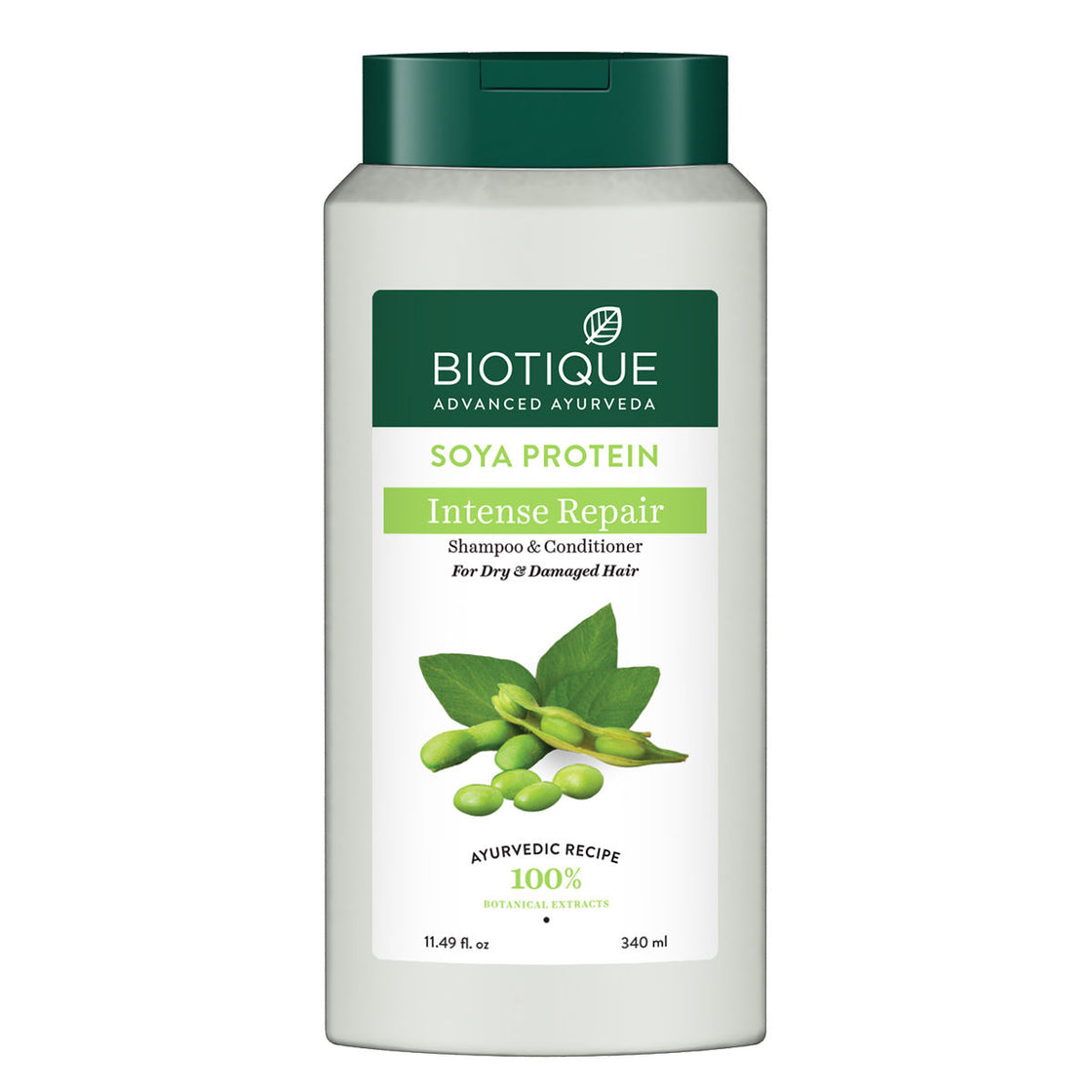 Biotique Soya Protein Intense Repair Shampoo & Conditioner (340Ml)
