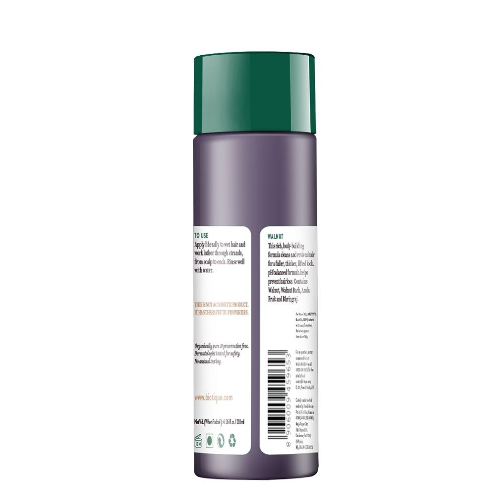 Biotique Walnut Volume & Bounce Shampoo & Conditioner (120Ml)-5