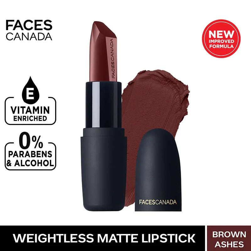 Faces Canada Weightless Matte Finish Lipstick (4.5Gm)-12