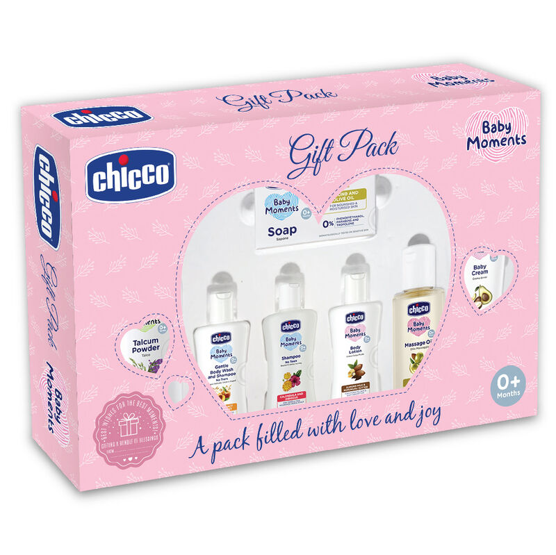 Chicco Baby Caring Gift Set (Pink)