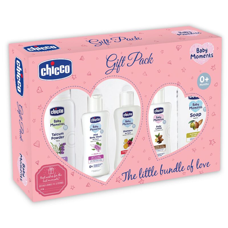 Chicco Baby Essential Gift Set (Pink)